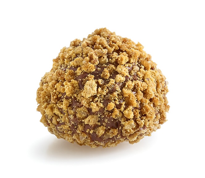 Speculoos truffle decorated